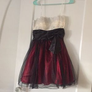 Masquerade juniors formal dress